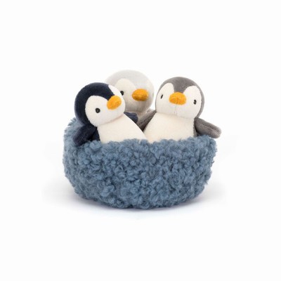 Jellycat Nesting Penguins Australia | 549782YNE